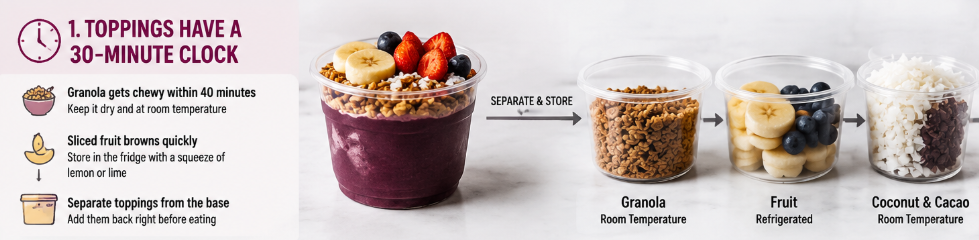 How to Store an Acai Bowl Properly