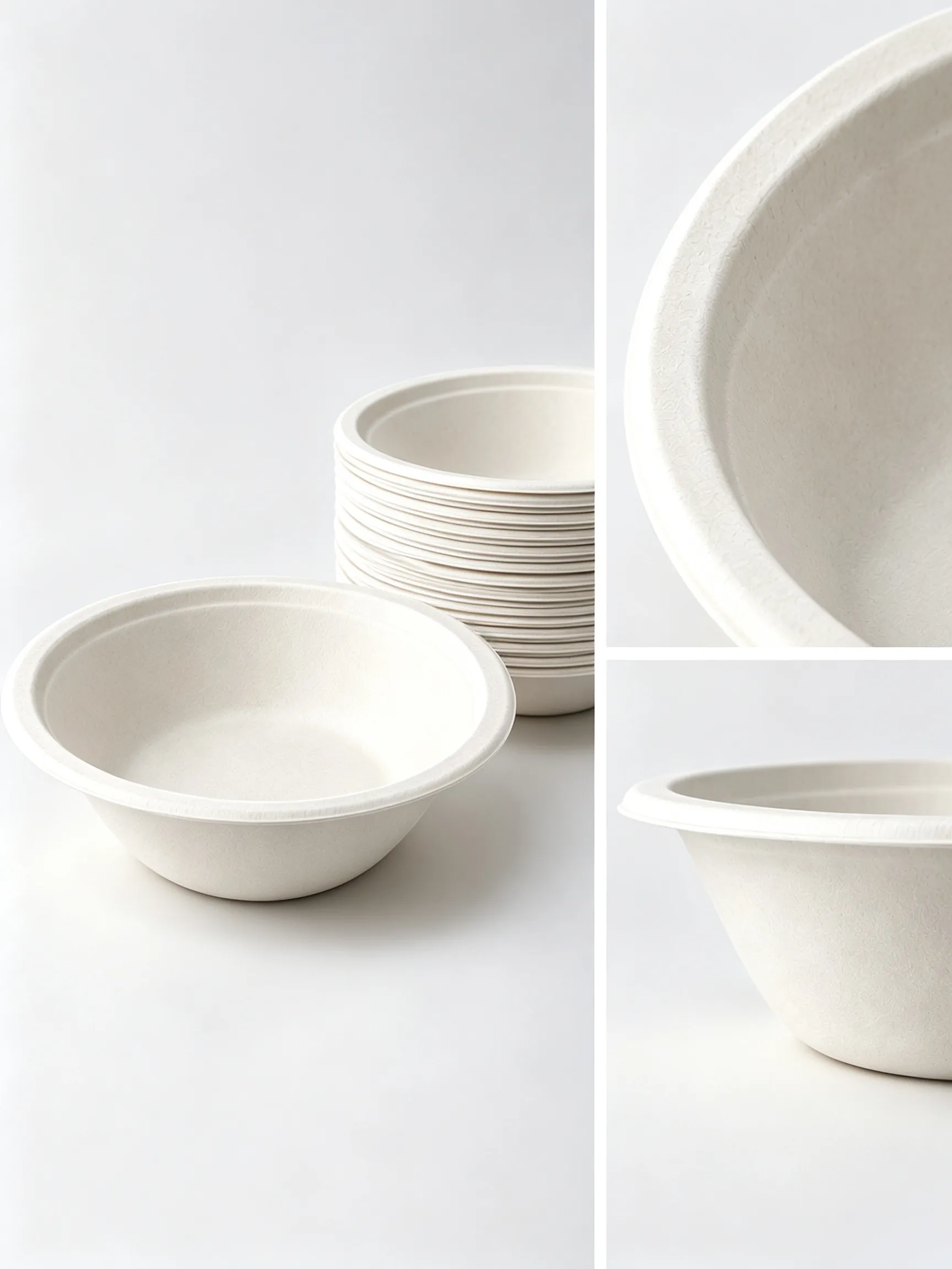 Deep paper plate from a paper plate manufacturer for foodservice